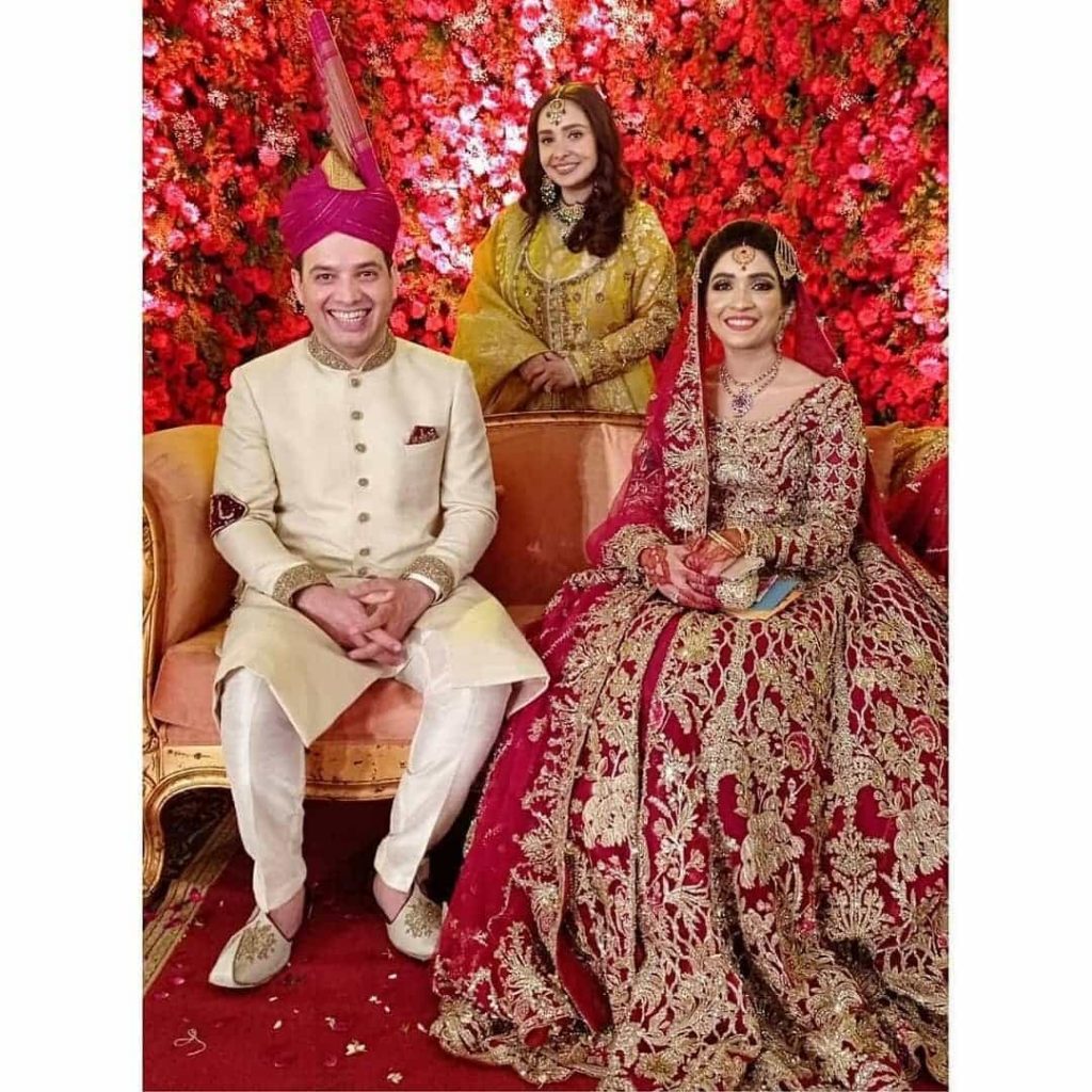 Beautiful Pictures of Juggun Kazim At Her Brother Wedding Ceremony