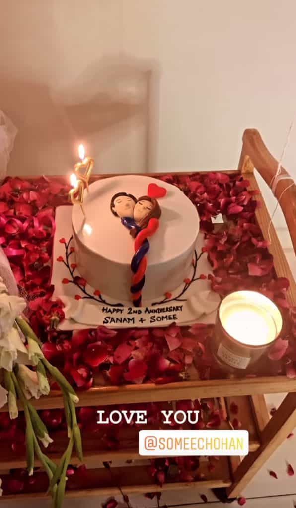 Sanam Chaudhry, Somee Celebrate 2nd Wedding Anniversary