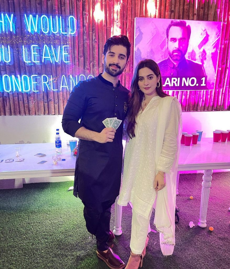 In Pics: Aiman Khan Attends Hanish Qureshi's Iftar Party
