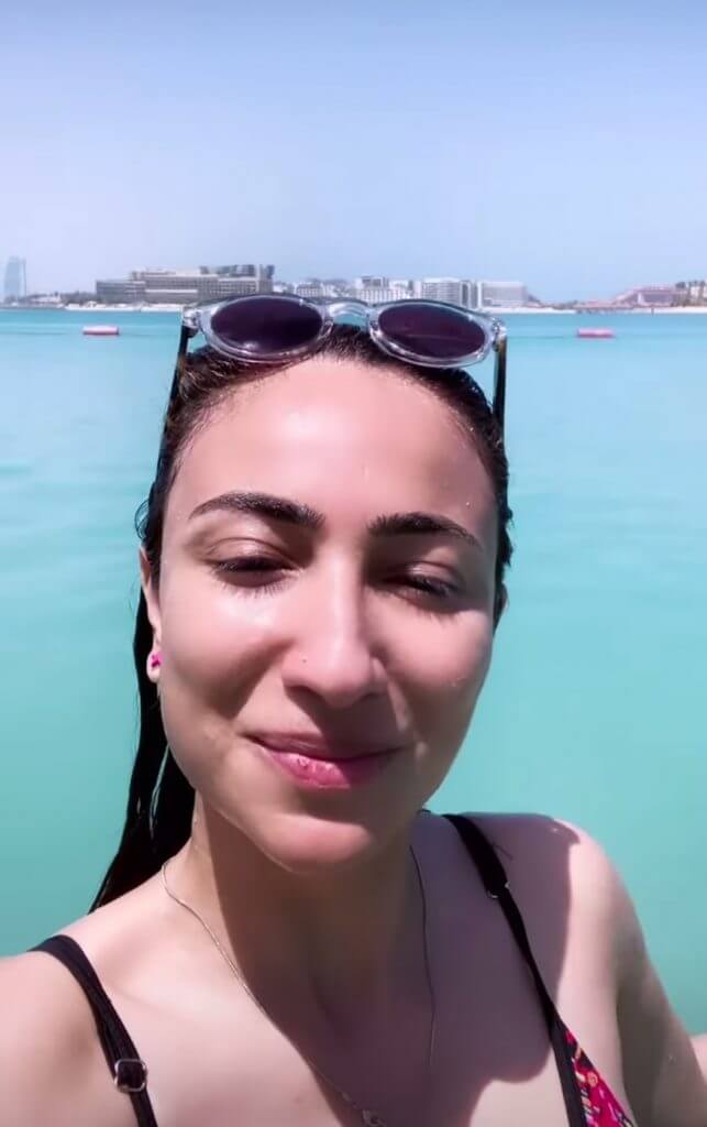 Anoushey Ashraf Take A Family Vacation in Dubai