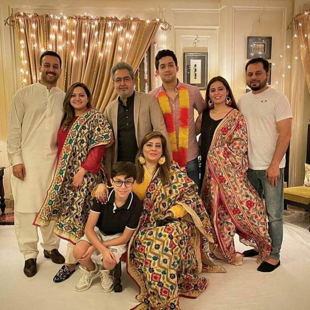 Shahbaz Abbas Khan Walima Day Pictures With His Wife And Family