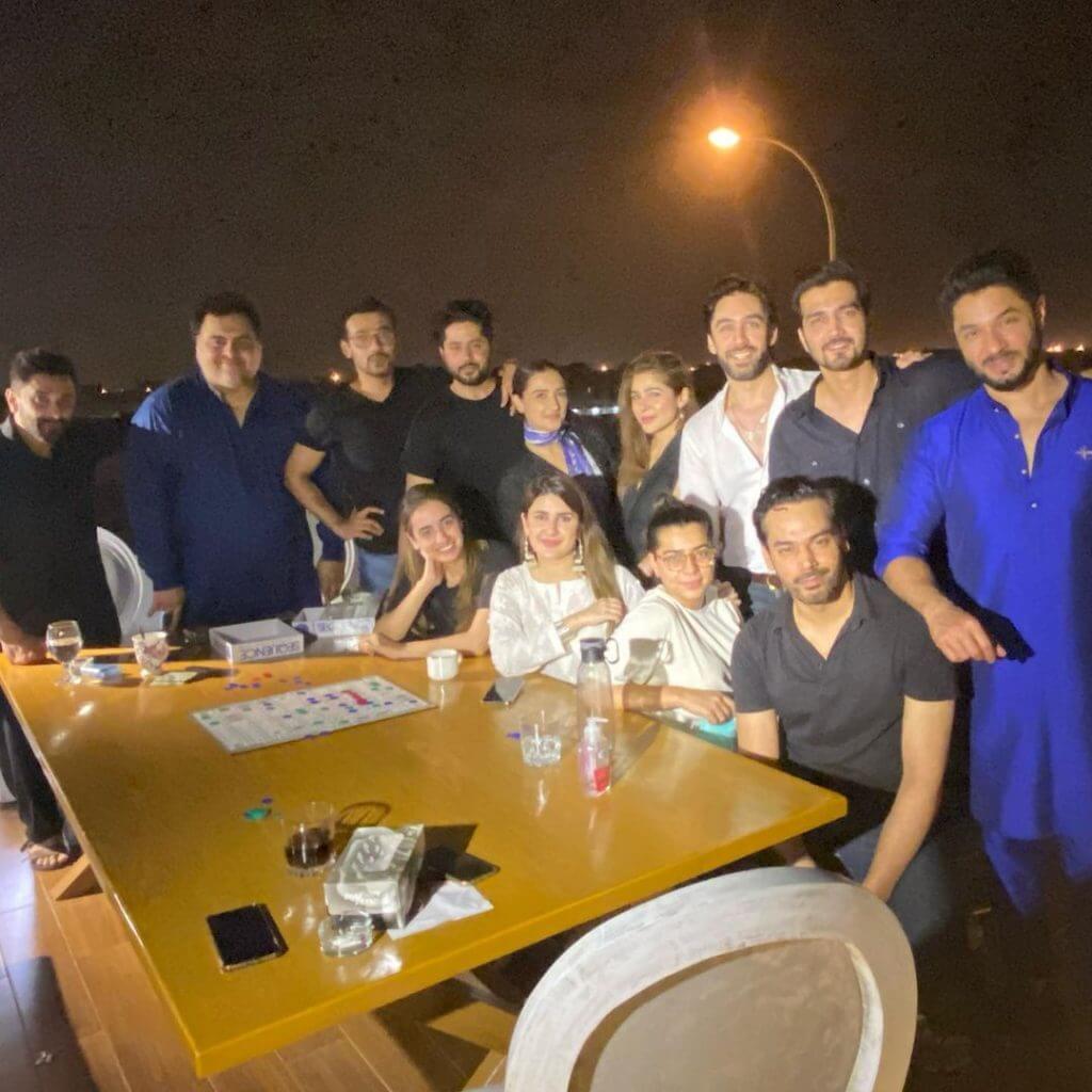 Pakistani Actors Attend Momal Sheikh's Sehri Party
