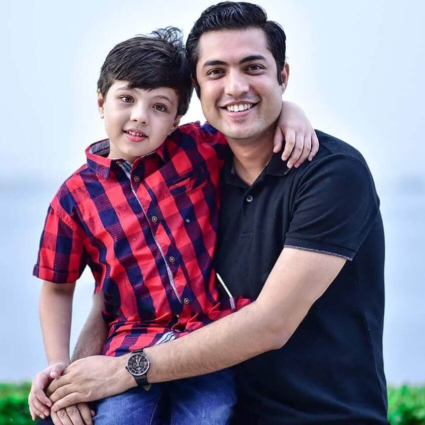 Pehlaaj Hassan Shares An Adorable Picture With Mother Qurat Ul Ain Iqrar