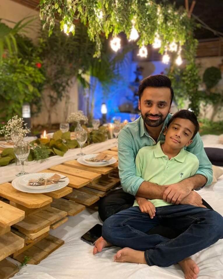 Waseem Badami Celebrated Son Adil's Birthday at Home
