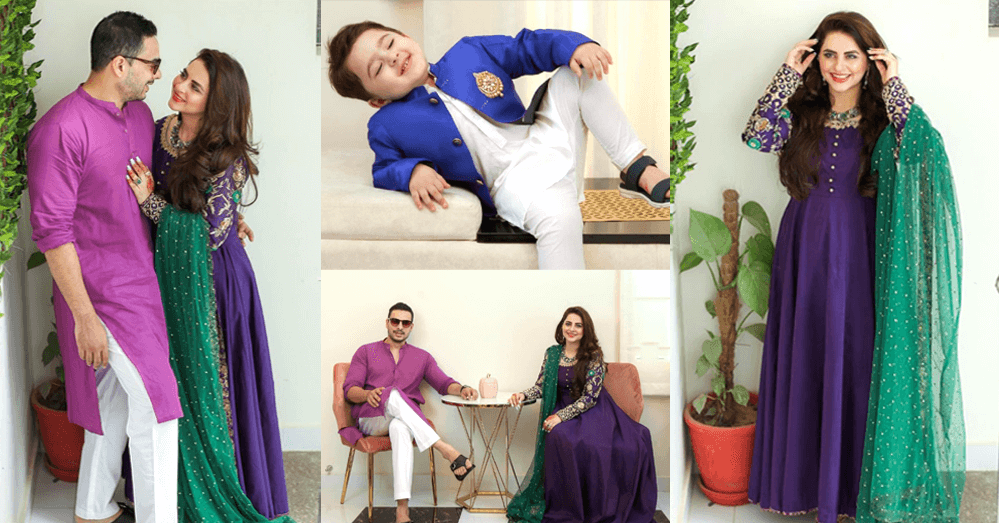 Fatima Effendi And Kanwar Arsalan Eid Pictures With Kids