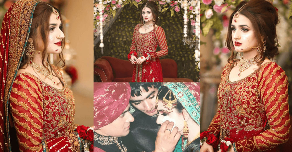 Hira Mani Looking Absolutely Gorgeous In Her Latest Bridal Photoshoot