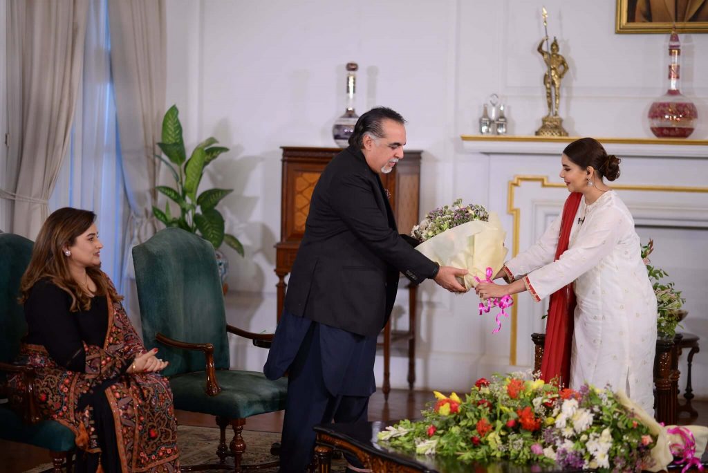Nida Yasir Interview Governor Imran Ismail With Wife Reema
