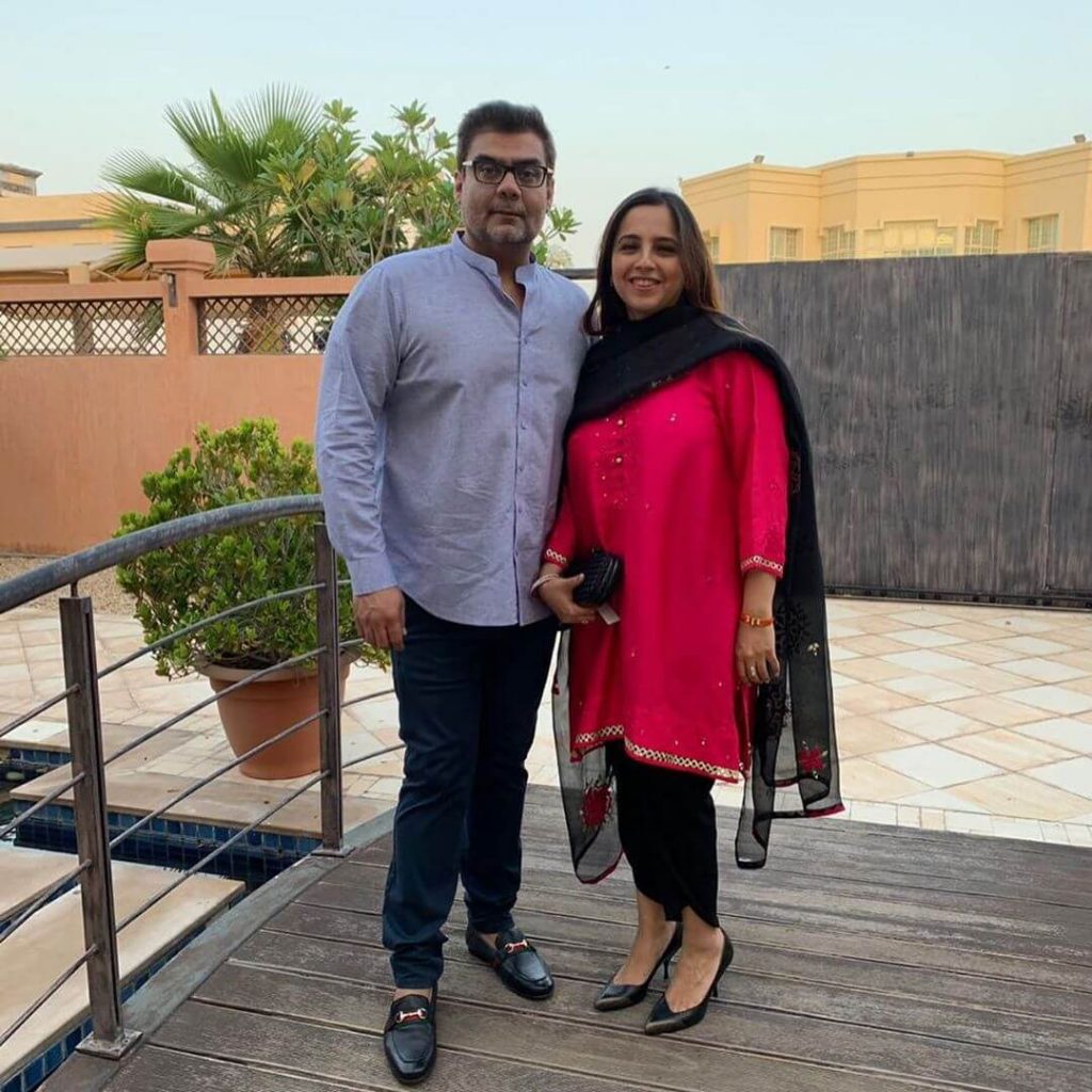 Salman Iqbal And Sabeen Iqbal Eid Day Pictures With Family