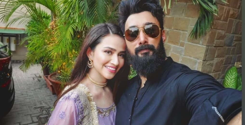 Umair Jaswal Celebrated Eid-ul-Fitar With Wife Sana Javed In Karachi