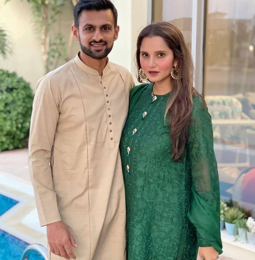 Shoaib Malik Celebrates Eid With Wife Sania Mirza in Dubai