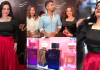 Aiman Khan With Her Friends At The Launch of Her Perfume in Karachi