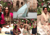 Beautiful Engagement Pictures of Minal Khan With Her Fiance And In-Laws