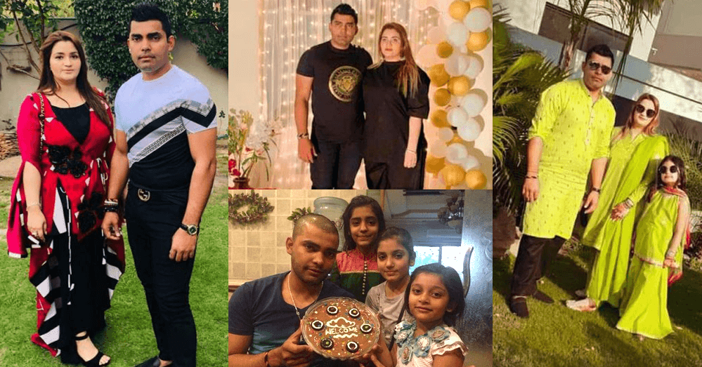 Beautiful Family Pictures of Umar Akmal With His Wife And Kids