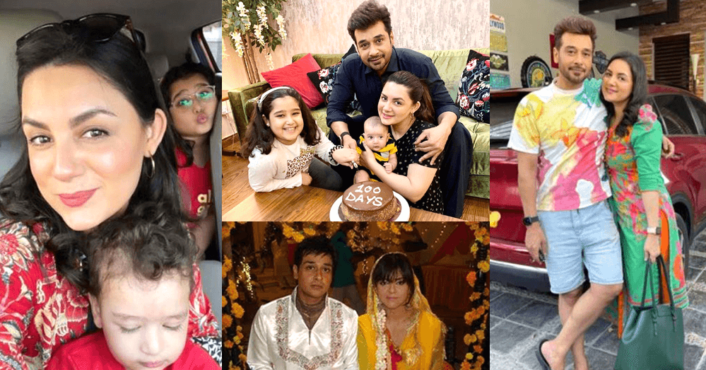 Beautiful Pictures of Faisal Qureshi With His Wife And Kids