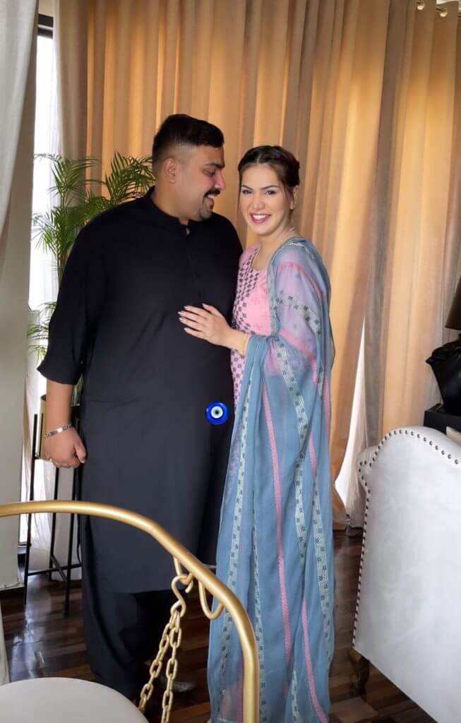 Ghana Ali Latest Beautiful Pictures With Her Husband Umair Gulzar