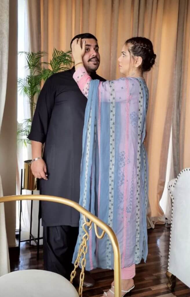 Ghana Ali Latest Beautiful Pictures With Her Husband Umair Gulzar