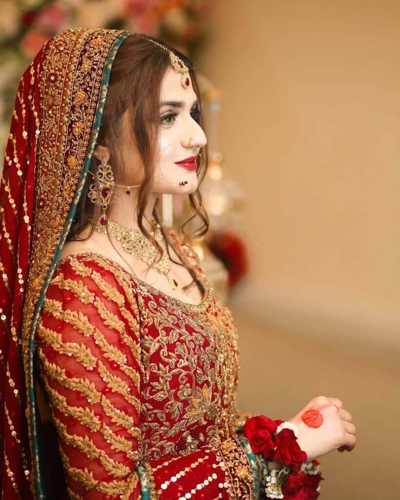 Hira Mani, Kanwal Aftab Rock Same Bridal Dress, But Totally Different Looks. See Pics