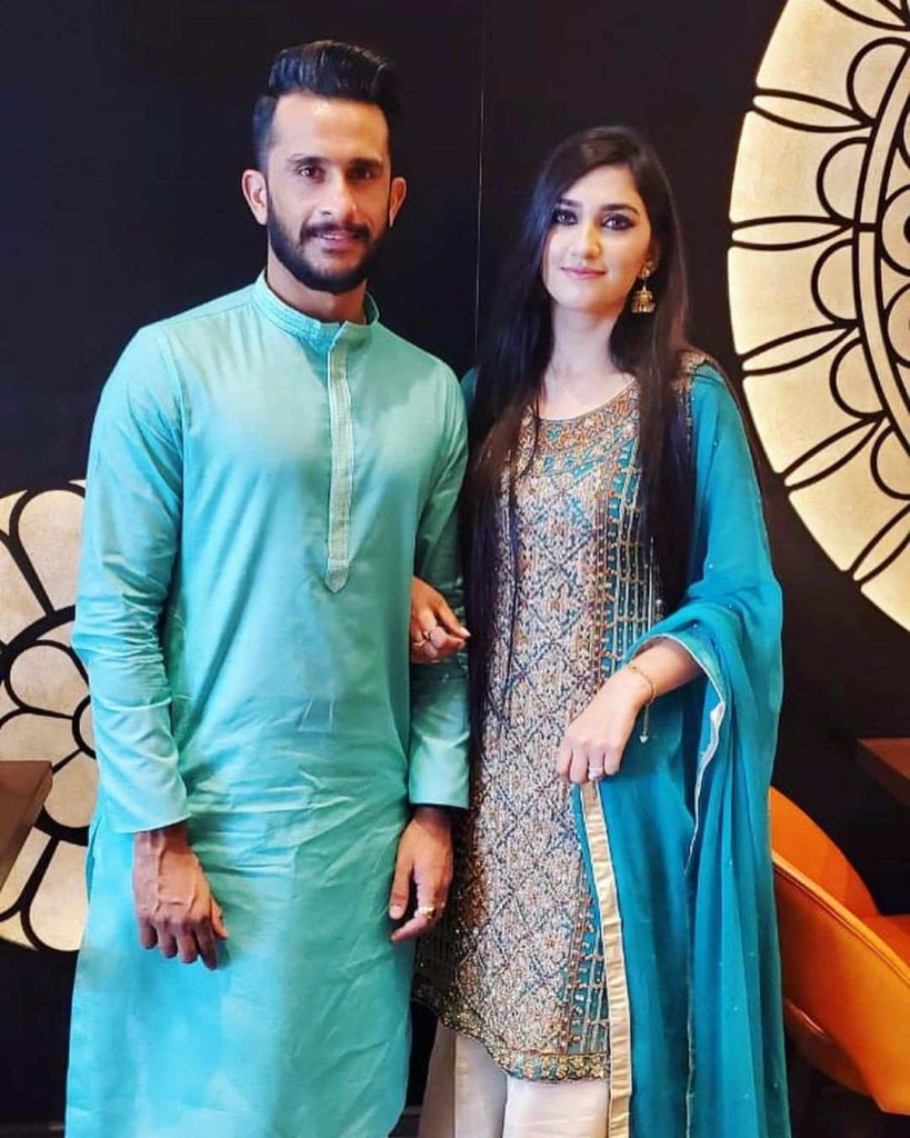 Hasan Ali latest clicks with wife on Wedding Event