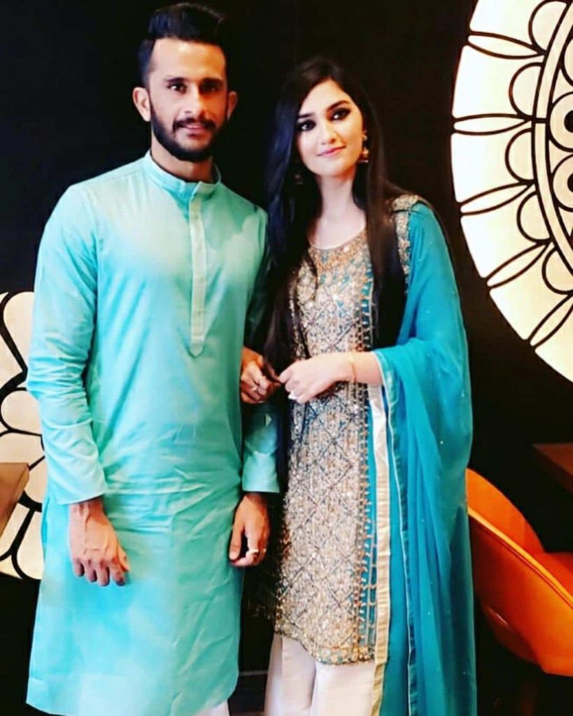 Hasan Ali latest clicks with wife on Wedding Event