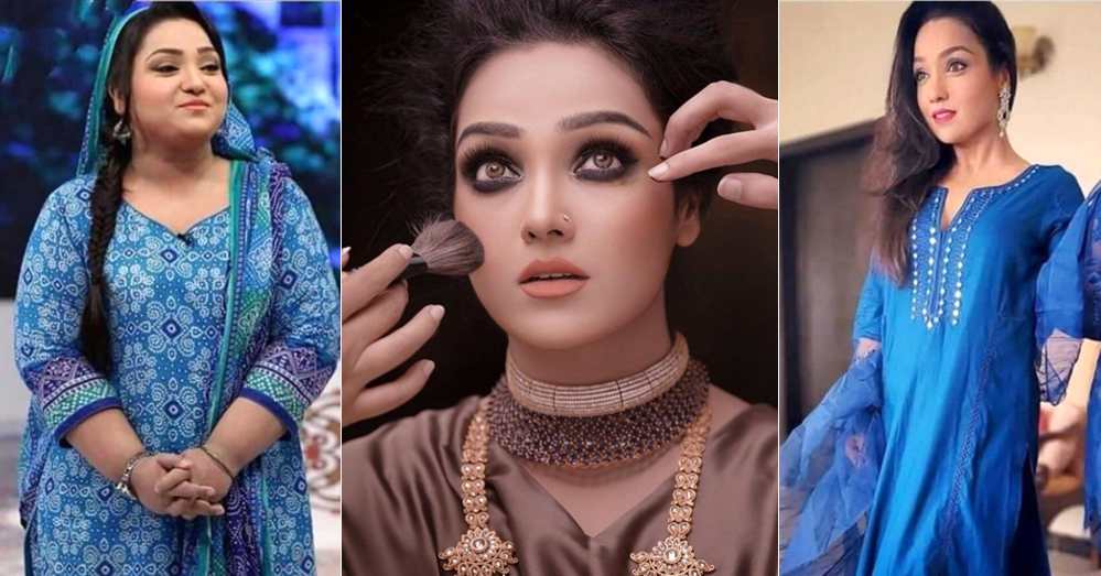 Amazing Transformation Pictures of Uroosa Siddiqui