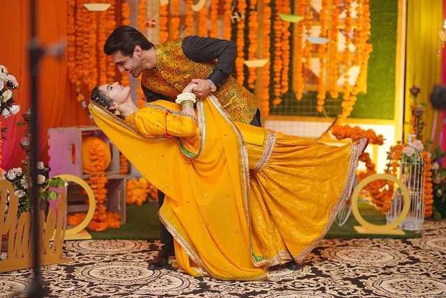 Minal Khan Mayun Event Beautiful Clicks