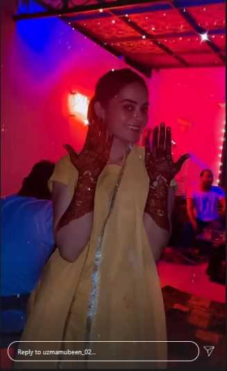 Minal Khan Last Night On Party Enjoy Clicks With Showbiz Friends