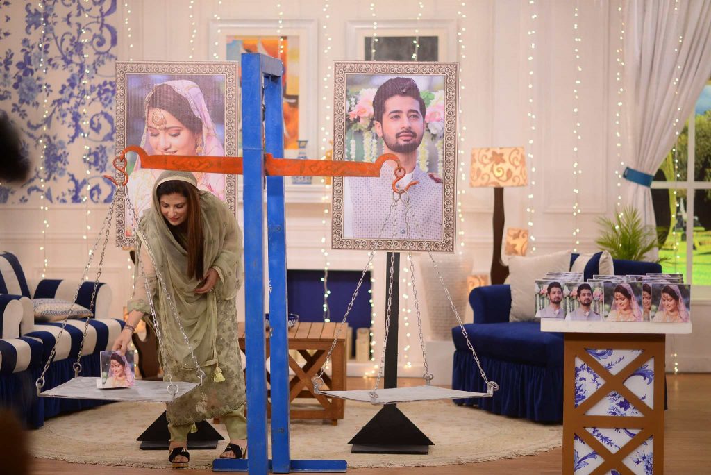 Dholki Pictures of Bilquis Sheikh Daughter In Nida Yasir Morning Show