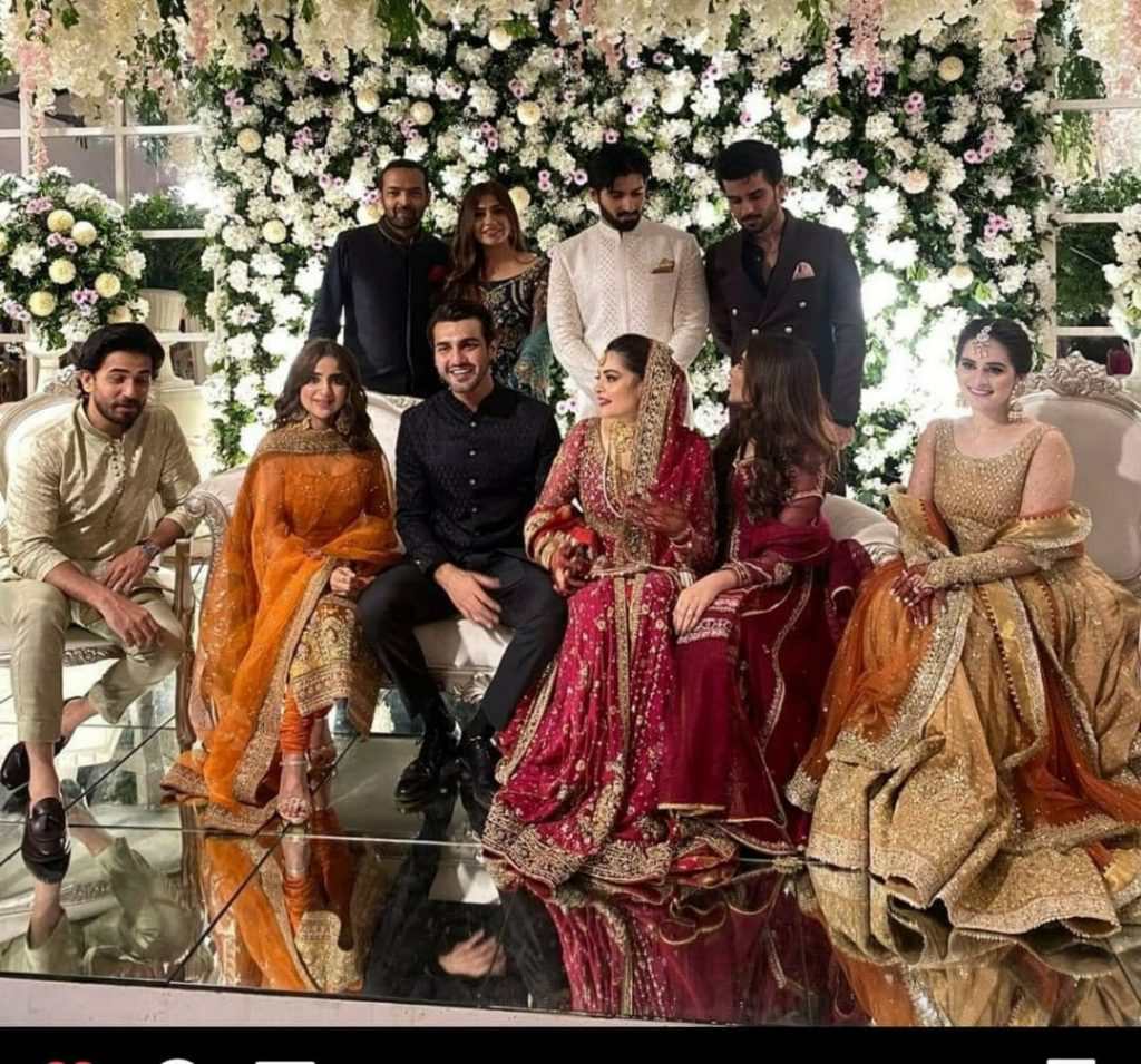 All the celebrities at Minal Khan & Ahsan Mohsin Ikram’s wedding