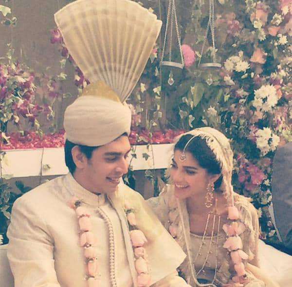Sanam Saeed Wedding Pictures With Her Husband Farhan Hasan