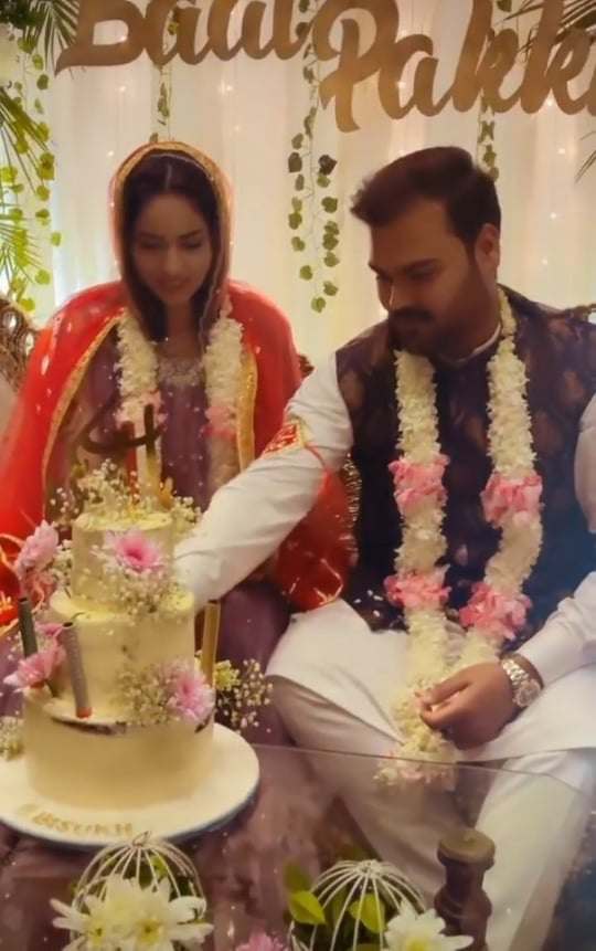 Actress Sukynah Khan And Bilal Siddiqui Engagement Pictures