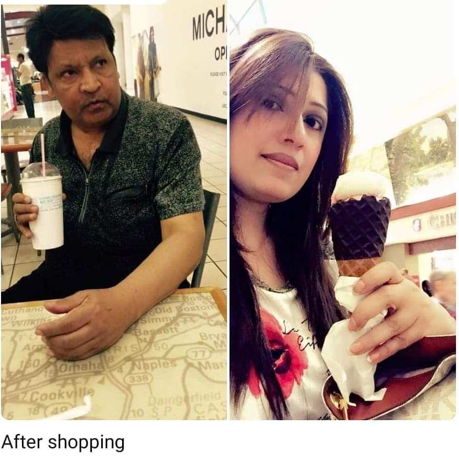 Latest Pictures of Umer Sharif With His Wife