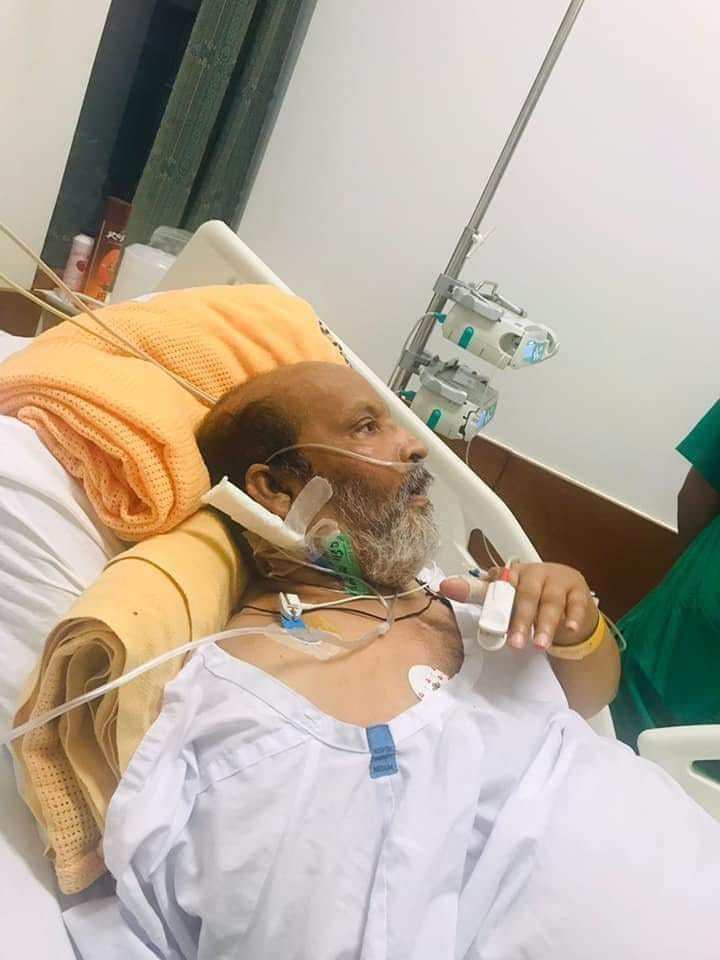 Umer Sharif Is Not Feeling Well - New Pictures