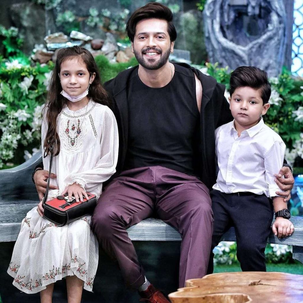 PHOTOS of Fahad Mustafa that prove he is a complete family man