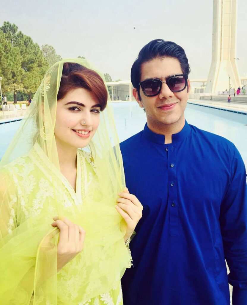 Goher Mumtaz shares new adorable pics with wife Anam Ahmed