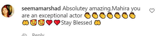 Mahira Khan gets appreciation from netizens for her impressive act in telefilm 'Aik Hai Nigar'