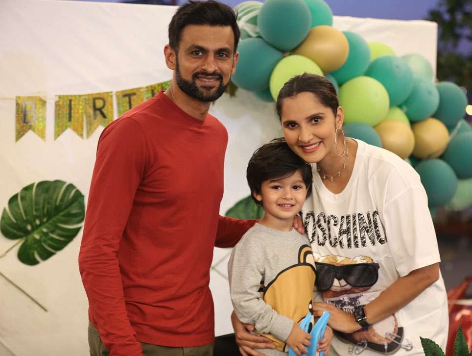 Here's How Sania Mirza And Shoaib Malik Celebrated Izhaan's 3rd Birthday