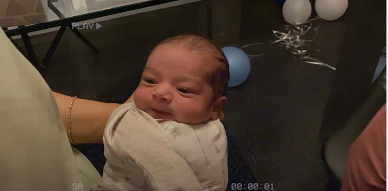 First look at Youtube star Zaid Ali's newborn son