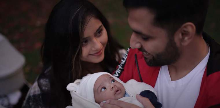First look at Youtube star Zaid Ali's newborn son