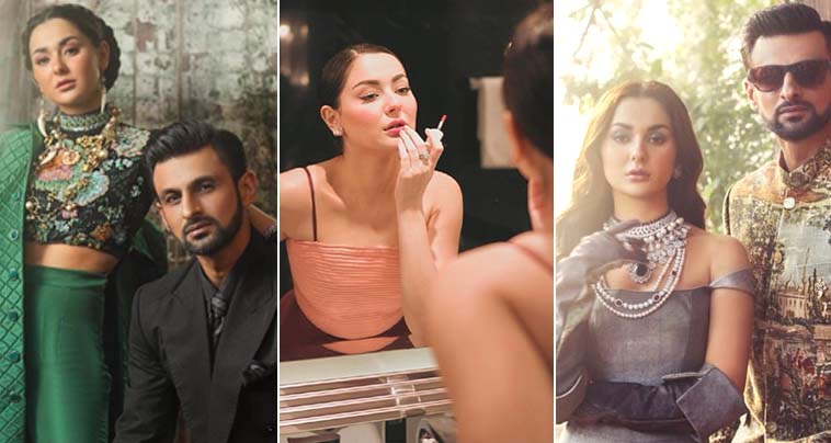 Hania Aamir and Shoaib Malik shoot for advertisement. See BTS pics -  Showbiz Pakistan