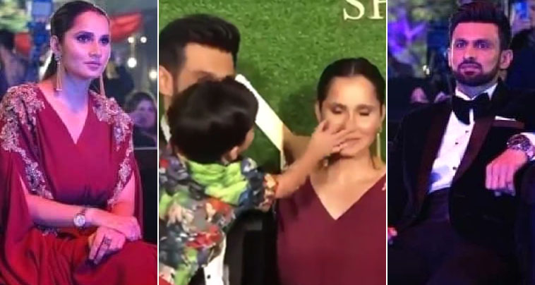 Video Sania Mirza's son Izhaan Mirza slapping his mother in love goes viral