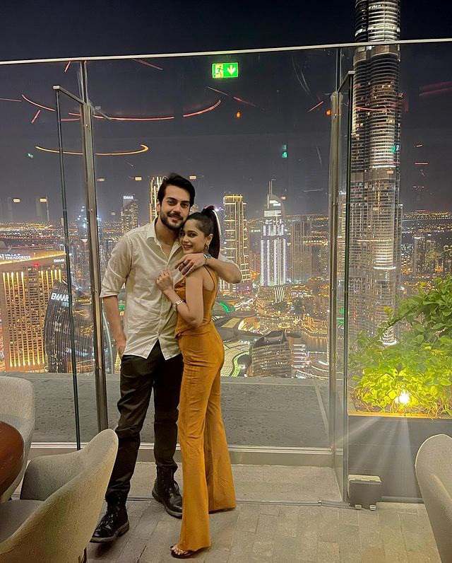 Lovey-Dovey Couple Aima Baig And Shahbaz Shirgi Have An Exotic Dinner Date In Dubai