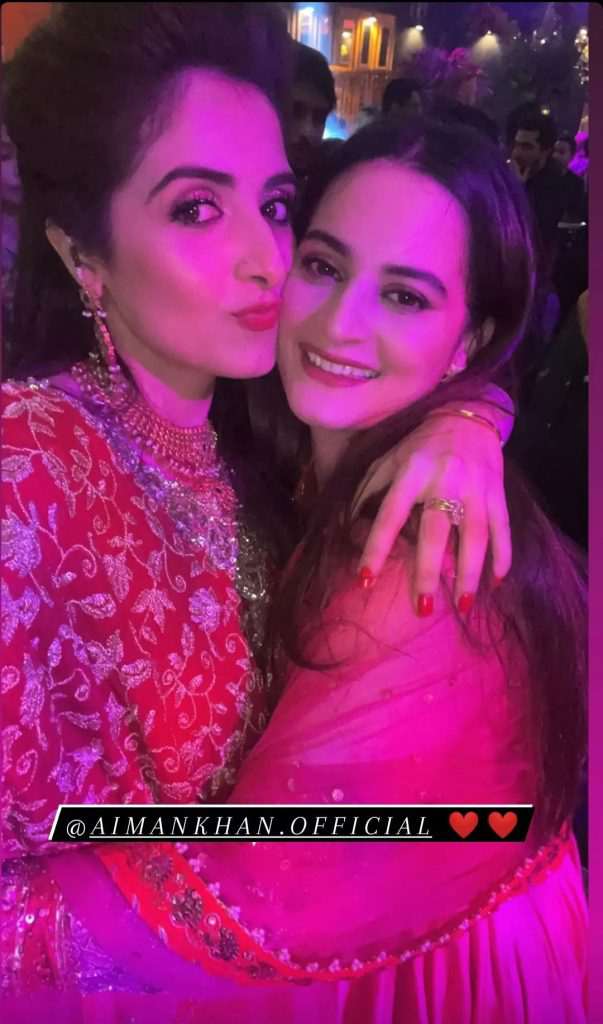 Aiman Khan And Muneeb Butt Make Mesmerising Appearance In A Wedding: Fanciful Pictures