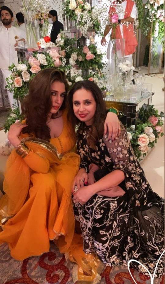 Pictures: Iman Ali Makes A Stunning Appearance With Husband At A Wedding Event