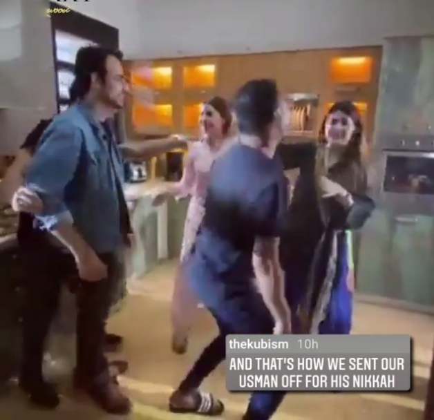 Video: Mahira Khan And Kubra Khan Dance For Usman Mukhtar's Rukhsati Goes Viral