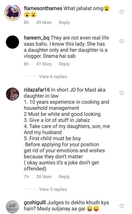 Public Lashes Out At Nida Yasir Again For Bringing A Saas Bahu Conflicts In GMP