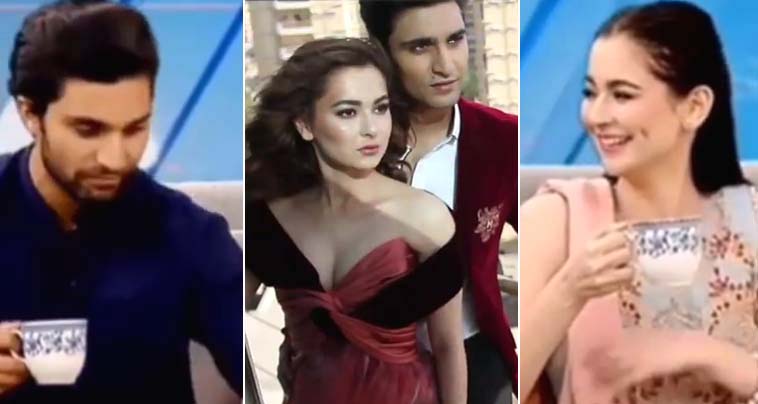 Hania Aamir teases Ahad Raza Mir in style as fan shares her old throwback video