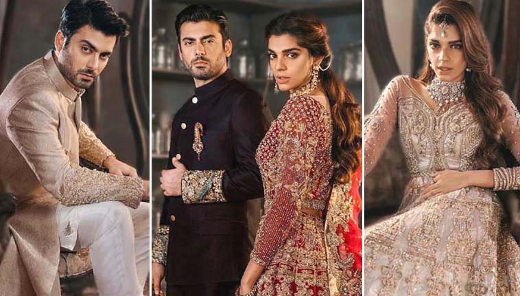 SFK Bridals Featuring Fawad Khan And Sanam Saeed For Their Latest Bridal Couture