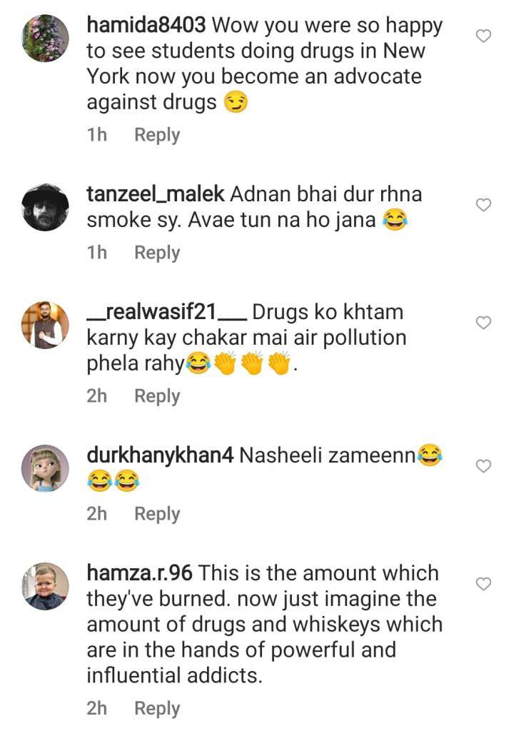 Netizens Are Backlashing Adnan Siddiqui Following His Post Concerning Anti Narcotics Teams Operation