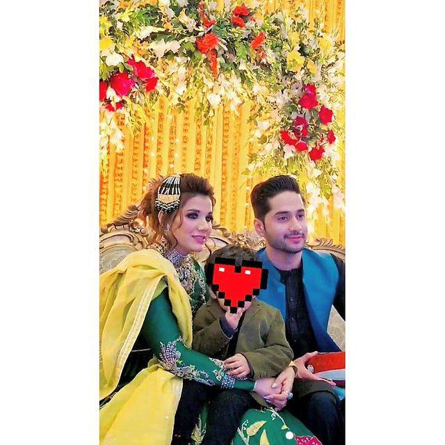 Beguiling Clicks Of Imran Ashraf With Wife Kiran Ashfaq From The wedding Of His Brother