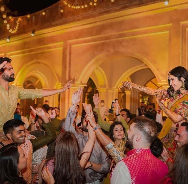 Katrina Kaif And Vicky Kaushal Are Blessing Our News Feeds With Their Fascinating Pictures From Mehndi Event